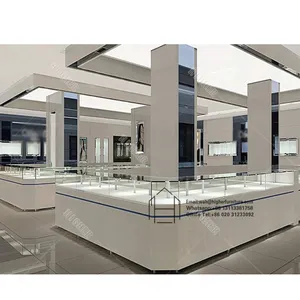 Customized Jewelry Counter Display Jewelry Shop Booths Jewelry Store Furniture