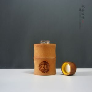 Bamboo Honey Bottle With Bamboo Lid Custom Capacity General Packaging Chongqing Origin - Product Image 3