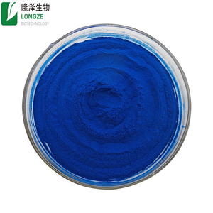Pura Natural Azul Spirulina Ficocianina Em Pó Halal Certificado UV Testado Alta Proteína - Product Image 1