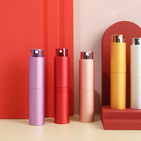 Botol Semprot Aluminium Mini Mewah Terlaris Kedatangan Baru Portabel 10ml 15ml 20ml Isi Ulang Atomizer Parfum Lotion Pasta Gigi