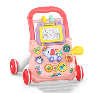 Trotteur musical en plastique pour bébés et enfants, jouet d'éveil à pousser, direct usine - Product Image 3