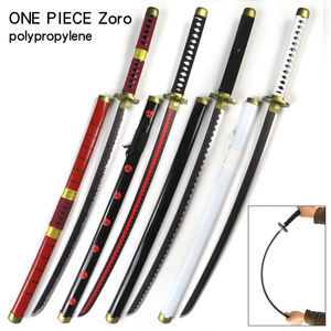 One Pieces <span class=keywords><strong>Zoro</strong></span> Sword Popular Anime Toy Sword Polypropylène Japan Cosplay Swords for Kids 101CM - Product Image 1