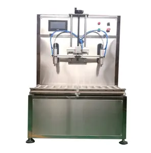 Industrial 1-10 gallon semi automatic filling machine for low viscosity liquid oil 1-50kg two heads