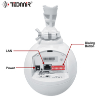 Antena WiFi de conexión automática, repetidor de punto de acceso inalámbrico de largo alcance, 450mbps, 5,8 GHz, 1km, para exteriores, cámara CCTV CPE inalámbrica
