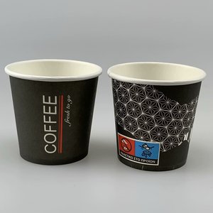 Sản xuất số lượng lớn 4oz Cà Phê Cốc giấy giá rẻ giá dùng một lần cốc giấy - Product Image 4