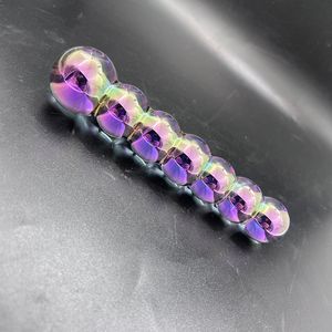 Maßgefertigte Erotik-Produkte YFSJ Versilberter Transparenter Borosilikatglas-Dildo - 100% Wasserdicht Umweltfreundlich für Frauen - Product Image 2