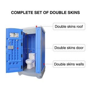 Bán buôn xách tay nhựa di động WC & nhà vệ sinh công cộng nhà vệ sinh cabin Giải pháp cho văn phòng sử dụng giao hàng nhanh chóng - Product Image 2