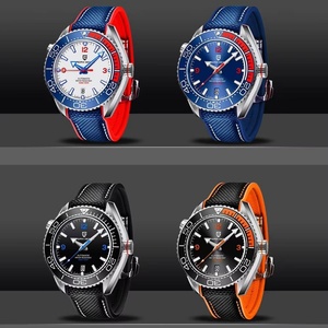 PAGANI DESIGN 1679 Classic Men <b>Automatic</b> Watch Sapphire Glass Mechanical <b>Wristwatch</b> Stainless Steel 100M Waterproof Watches - Product Image 2