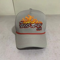Sombrero de Marco A de 5 paneles, calidad personalizada, a rayas, impermeable, poliéster, deporte, Golf, gorra perforada con corte láser, gorra de béisbol
