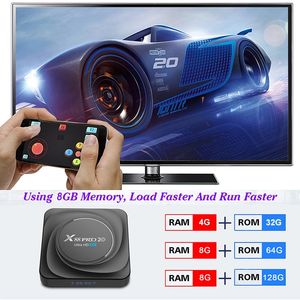 X88 PRO 20 Super TV Box Android 11.0 8GB RAM 128GB ROM RK3566 supporto 8K 2.4G/5G WiFi 1000M <span class=keywords><strong>Youtube</strong></span> <span class=keywords><strong>Google</strong></span> Play Set Top Box - Product Image 6