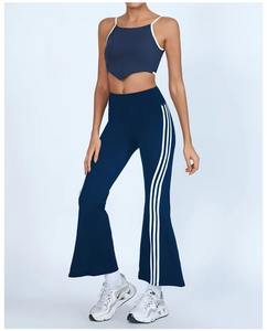 Femmes grande taille imprimé Gym Fitness porter taille élastique Yoga ensemble comprenant soutien-gorge et vêtements d'entraînement en vente - Product Image 2