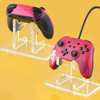 Support d'affichage pour manette PlayStation en lucite, support de console de jeu en acrylique, support de manette de jeu en acrylique
