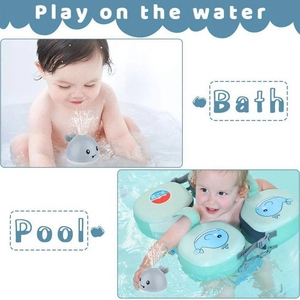 Juguetes de baño para bebés, superventas, <span class=keywords><strong>bañera</strong></span> de verano, juguetes para duchas, <span class=keywords><strong>ballena</strong></span> para niños, juguete de baño de agua pulverizada de inducción automática con luz - Product Image 2