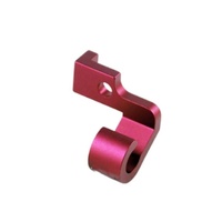 Pièces de machine-outil CNC personnalisées, pièces de moto, support de tuyau de frein en aluminium pour CYGNUS 125