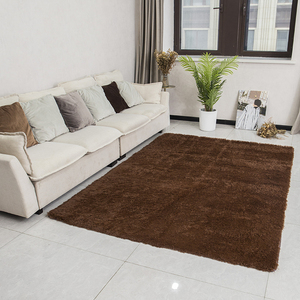 Tappeti ispessiti di pelliccia rossa di alta qualità per soggiorno, di lusso di grandi dimensioni per pavimenti arruffati tappeti per la casa decorazione della camera da letto - Product Image 6