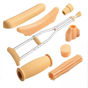 Accessoires pour béquilles, coussinets pour béquilles, embouts orthopédiques en caoutchouc pour béquilles sous les aisselles - Product Image 2