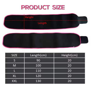 Ceinture d'exercice chauffante amincissante en néoprène unisexe, ceinture de sudation pour brûler les graisses et la cellulite, enveloppement ventre brûleur de graisse - Product Image 6