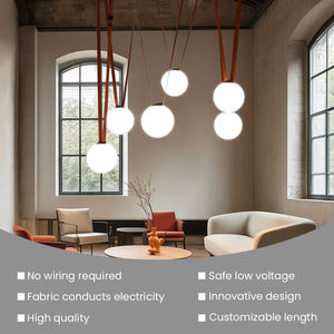 Ý thiết kế Minimalism DC24V <span class=keywords><strong>LED</strong></span> theo dõi ánh sáng cho phòng khách nhà hàng quán cà phê phòng Bar <span class=keywords><strong>LED</strong></span> linh hoạt dệt Vành Đai theo dõi đèn - Product Image 2