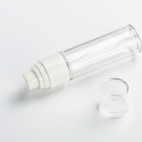 Mini Portable 25ml 30ml 40ml clair Fine brume soins de la peau Toner liquide visage huile vide en plastique cosmétique 30ml vaporisateur