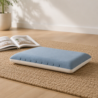 Oreiller ergonomique en mousse à mémoire de forme, soutien cervical, à récupération lente, compressé sous vide, pour la maison et la chambre à coucher