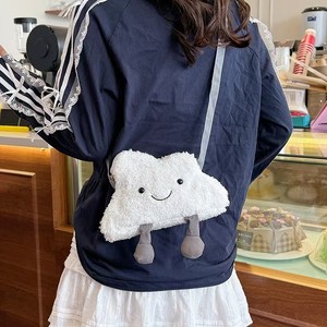 <b>Cute</b> Cat Coin <b>Purses</b> with Bow in White for Yellow Brown Children's Mini Cartoon Square Shoulder Bag for Gift - Product Image 6