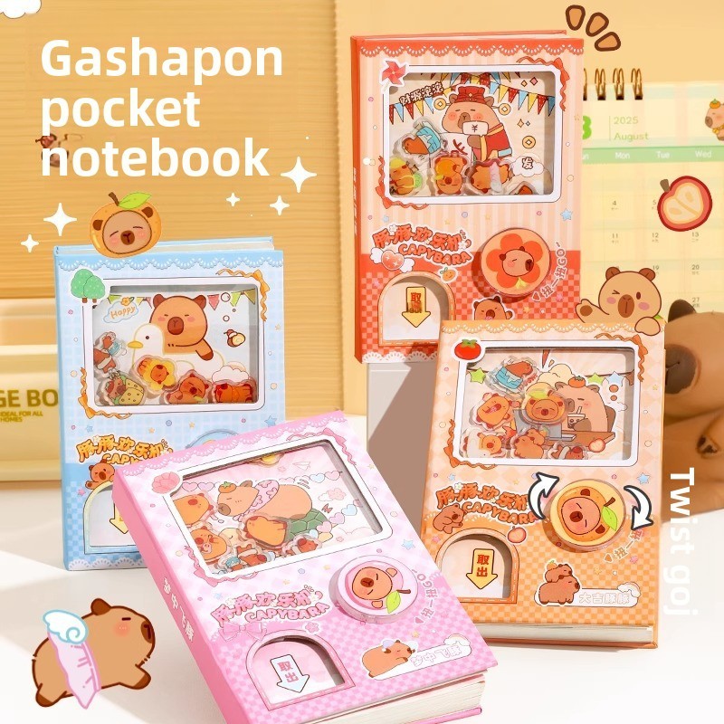 すべてのデスクトップエッセンシャルを備えた卸売カピバラ文房具セット