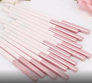 Crayon à lèvres <span class=keywords><strong>rose</strong></span> doré personnalisé avec logo, waterproof, longue tenue, rétractable, fini mat, avec taille-crayon intégré - Product Image 1