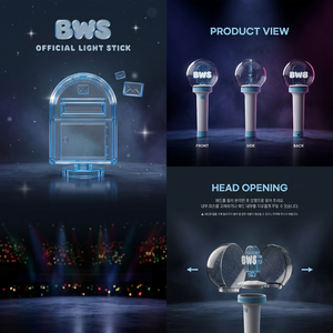 Lightstick Officiel en Plastique BYEON WOO SEOK pour K-Pop Goodfoxshop Photo Card Corée Chubby Carry Seonjae Run Byun Woo-seok All - Product Image 5