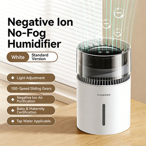 Humidificadores Pequeños sin Niebla con Ionizador Negativo <span class=keywords><strong>para</strong></span> Dormitorio, <span class=keywords><strong>Humidificador</strong></span> de 2.7L con Llenado Superior, Difusor de Aceites Esenciales <span class=keywords><strong>para</strong></span> Cuarto de Bebé, Control por Aplicación - Product Image 3