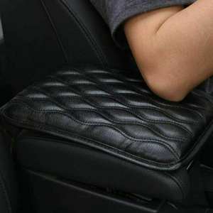 Funda <span class=keywords><strong>de</strong></span> cojín para Reposabrazos <span class=keywords><strong>de</strong></span> coche, Protector <span class=keywords><strong>de</strong></span> caja para consola central <span class=keywords><strong>de</strong></span> PU, envío gratis - Product Image 1