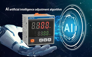 Controlador de temperatura de plástico eléctrico de 4 dígitos con pantalla <span class=keywords><strong>Digital</strong></span> dual de muestreo de alta velocidad CNTD, 100-240VAC 50HZ 9999 ODM - Product Image 3