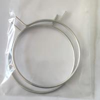 Collier de serrage pour tuyau en fil d'acier de 3,2 mm, diamètre intérieur 97 mm (2 pièces)