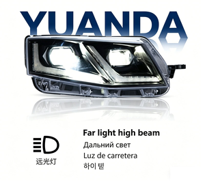 Faro LED per Skoda <span class=keywords><strong>Octavia</strong></span> A7 2015-2017, Lente Doppia-L con DRL, Aggiornamento Retrofit 12V per Faro Anteriore - Product Image 5