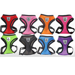 เสื้อกั๊กสุนัขแบบตาข่ายระบายอากาศ ปรับได้ ไม่รัดคอ ไม่ดึง พร้อมสายจูง ราคาโรงงาน รับทำโลโก้ตามสั่ง - Product Image 3