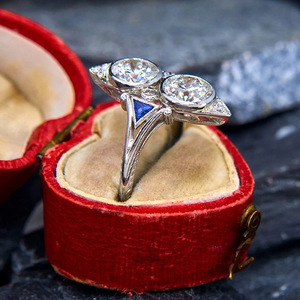 Anello Impilabile Futuristico a Forma di Marquise per Donne, Gioiello da Dito Trendy e Alla Moda - Product Image 5