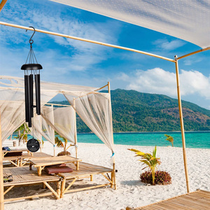 Sympathy Wind Chimes Kit 3 Wind Sail OEM 32 pulgadas Pérdida Loved One Memorial Wind Chimes - Product Image 4