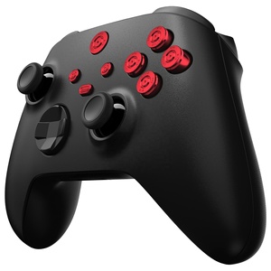 8 boutons directionnels métalliques ABXY ExtremeRate rouges 8-en-1 pour manette Xbox Series X S - Product Image 6
