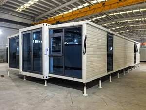 Casa Contenedor Expandible y Transpirable de 20 pies/40 pies, Moderna, de Techo Plano, Prefabricada en Acero, de Instalación Rápida, para Vivienda - Product Image 5