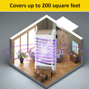 Trampa <span class=keywords><strong>para</strong></span> insectos sin químicos, sin pulverizaciones, olores o venenos, solo conéctelo y controla eficazmente las plagas - Product Image 6