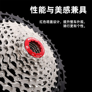 Juego de Piñones Traseros de Aleación Ligera de 12 Velocidades para Bicicleta de Montaña Bolany, Modelo 89101112 - Product Image 4