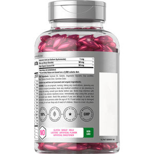 Cápsulas blandas de vitaminas para cabello, piel y uñas ODM/OEM con biotina y colágeno con infusión de aceite de argán y suplemento de aceite de coco - Product Image 3