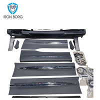 Pour Toyota Alphard SC AGH30 AGH35 2018-2023 Kit de carrosserie lifting jupe latérale bande de garniture Vellfire Modellista convertir lifting