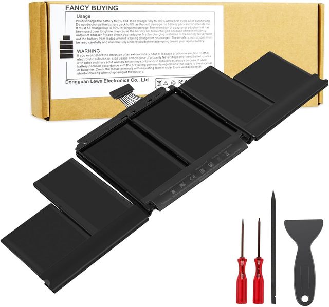 A1417 Laptop Battery Replacement for MacBook Pro A1398 (Mid 2012 & Early 2013) EMC 2512 or 2673 Notebook Battery