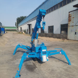 Equipo de Construcción, Grúa Hidráulica Telescópica sobre Orugas de 1.2 Toneladas, Mini Grúa de Elevación con Precio Económico - Product Image 3