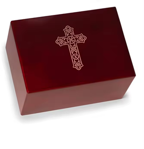 Custom Wood Funeral Keepsake <strong>Urns</strong> <strong>Cremation</strong> <strong>Urn</strong> For Human Ashes - Product Image 5