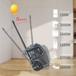 แบตเตอรี่ลิเธียมความจุสูงแบบออฟกริด 3600VA 3600W สถานีพลังงานแสงอาทิตย์และรถยนต์แบบพกพา ชาร์จไฟได้ พร้อมระบบ MPPT - Product Image 4