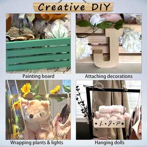 Armario de madera personalizado <span class=keywords><strong>para</strong></span> Baby Shower, cesta de regalos <span class=keywords><strong>para</strong></span> bebés recién <span class=keywords><strong>nacidos</strong></span> con asa, caja de regalos <span class=keywords><strong>para</strong></span> niños y niñas - Product Image 5