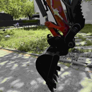 Mini-excavatrice Yanmar ViO35 rouge sur chenilles pour la construction - Product Image 2