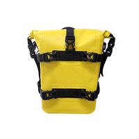 Jade untuk Universal PVC IPX-6 Ransel Anti Air untuk Sepeda Motor, Pelindung Mesin Anti Gores, Bagasi 13L untuk Petualangan