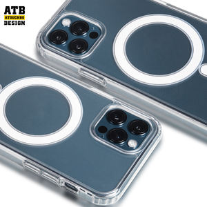 Housse de téléphone magnétique ATB transparente sans fil pour iPhone 16 15 14 13 pro max - Product Image 5